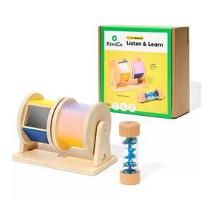 KiwiCo Activity Play Center 3m+ - Listen & Learn 2pc NWT